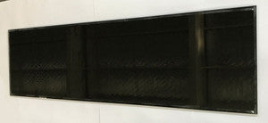 back glass with black plastic - 10701172