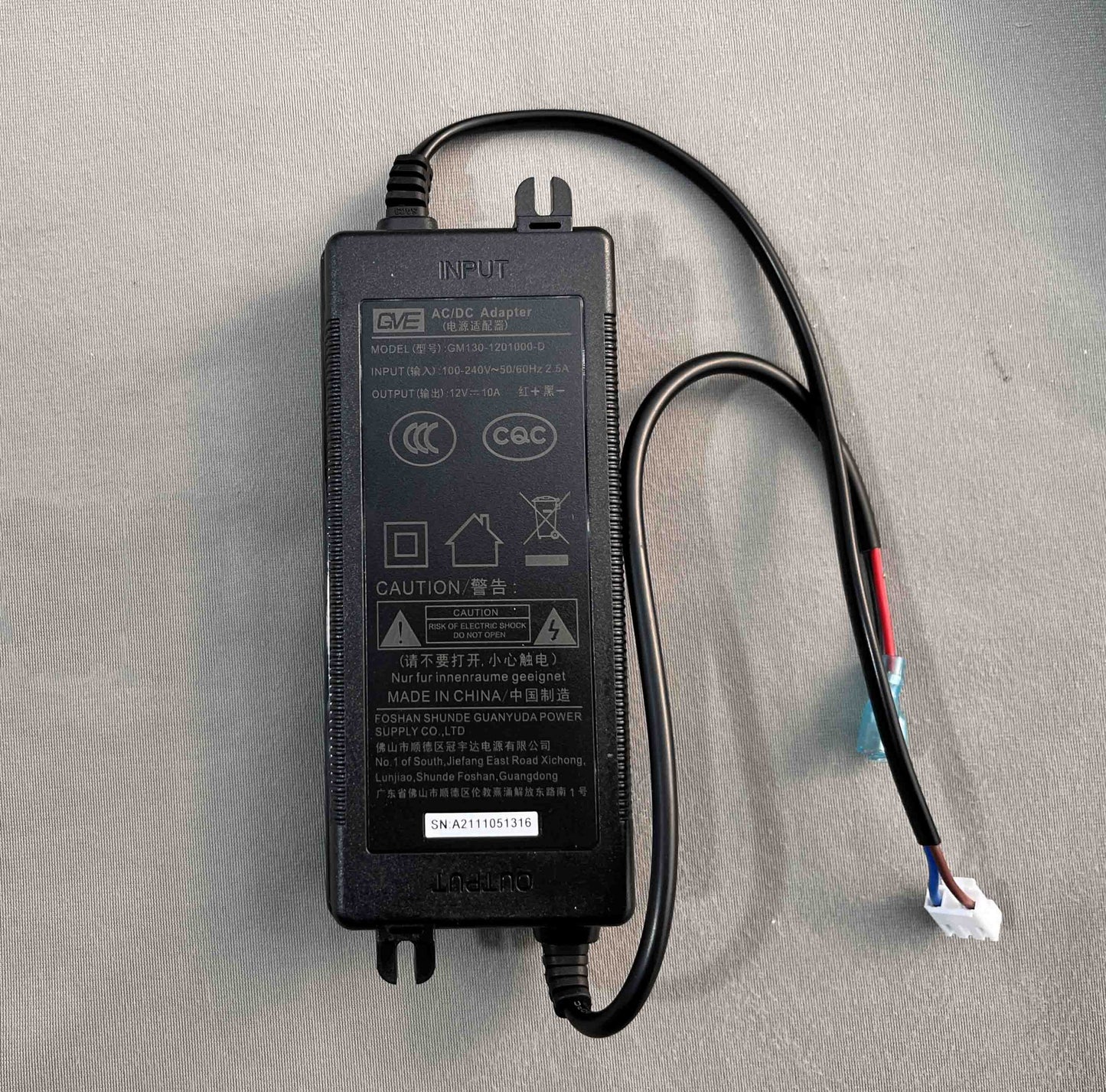 AC Adapter - 10116003