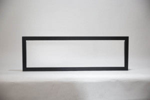 100" Black Semi-Flush Mount Surround - For SYM-100 or SYM-100-B
