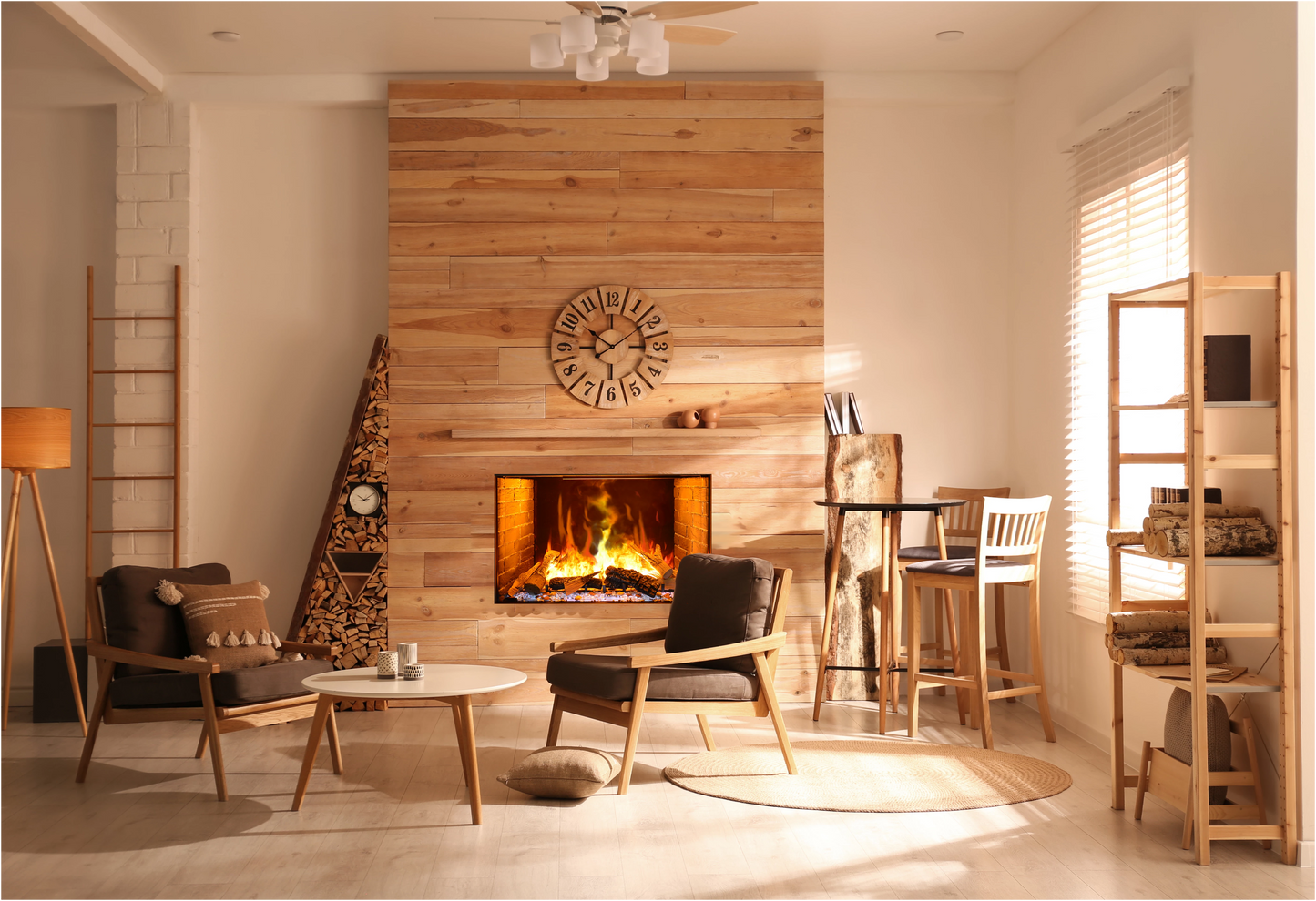 Amantii Signature Electric Fireplace Series Featuring the Optimyst® by Dimplex