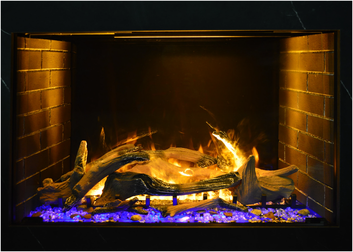 Amantii Signature Electric Fireplace Series Featuring the Optimyst® by Dimplex