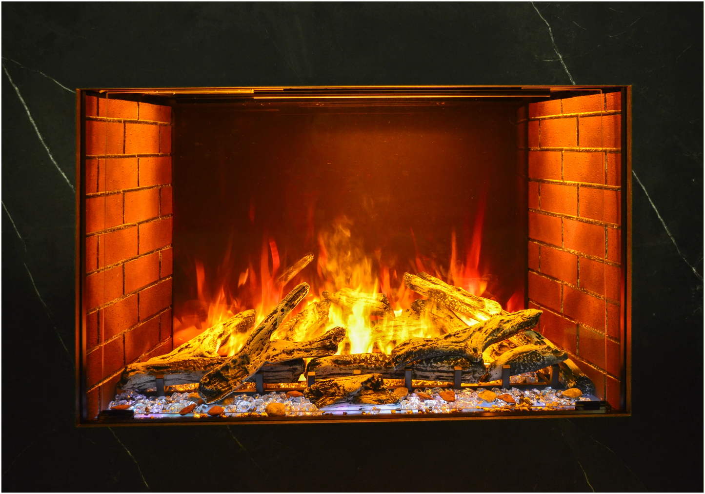 Amantii Signature Electric Fireplace Series Featuring the Optimyst® by Dimplex