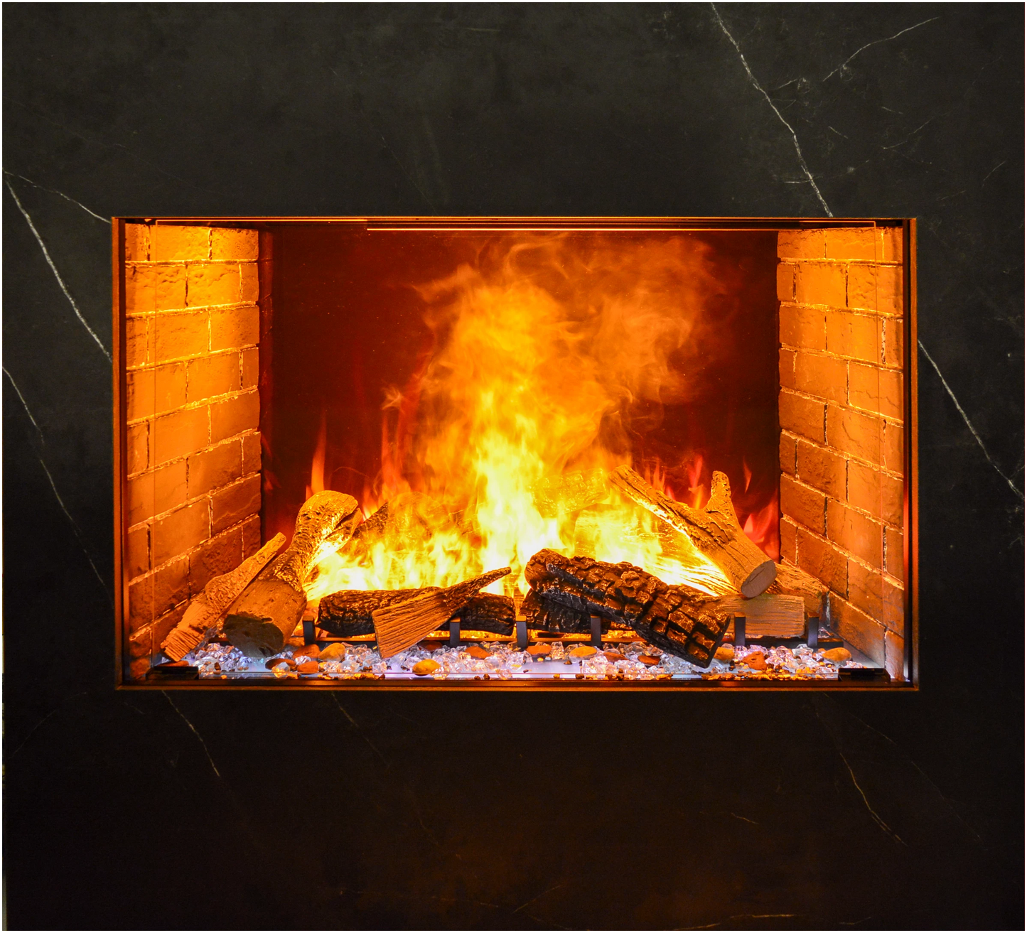 Amantii Signature Electric Fireplace Series Featuring the Optimyst® by Dimplex