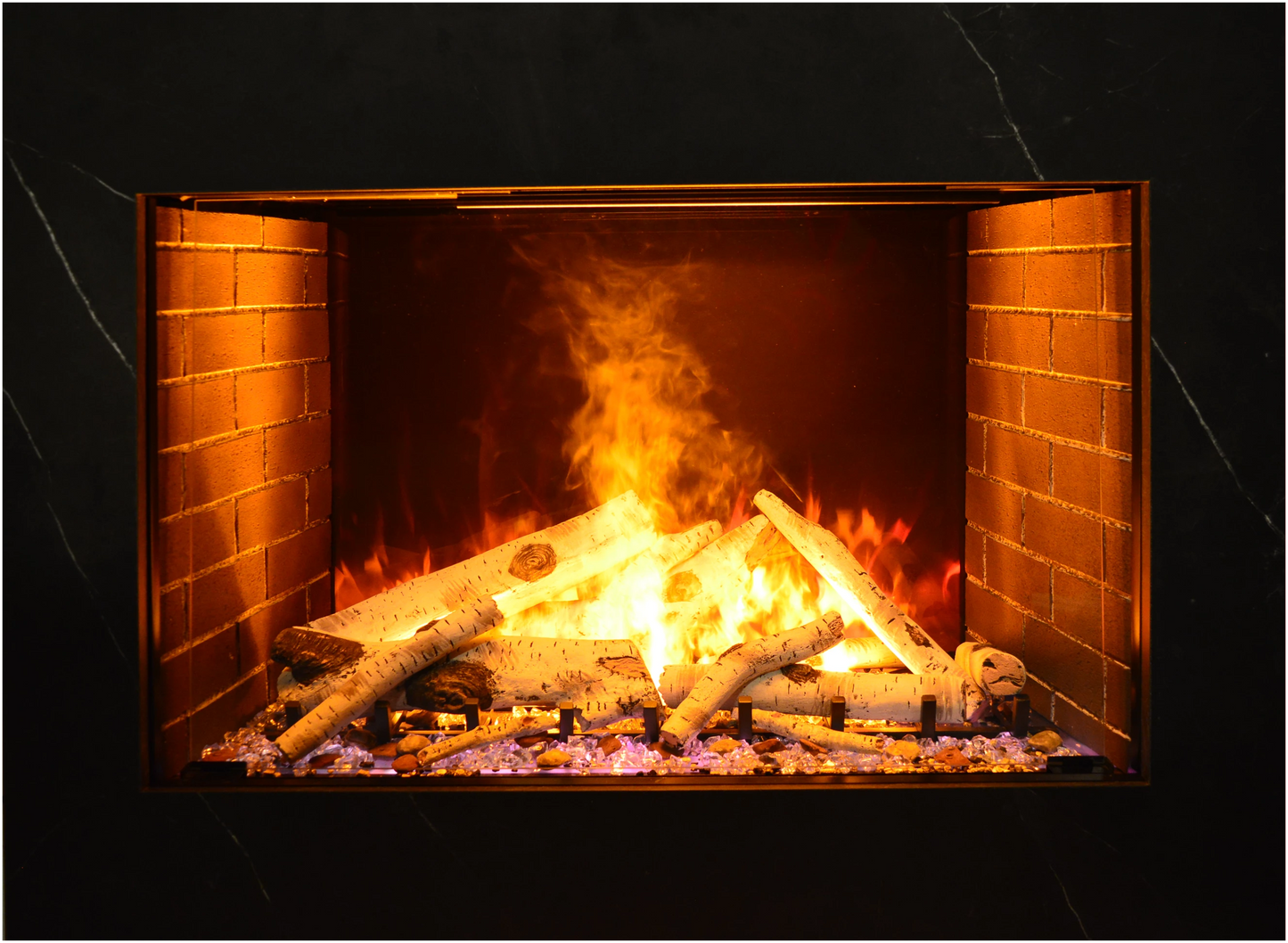 Amantii Signature Electric Fireplace Series Featuring the Optimyst® by Dimplex