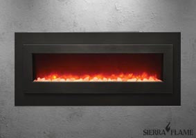Amantii WM-FML-62 Linear Electric Fireplace