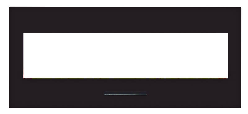 Black Glass Surround W/ Clear Viewing Area - 10701163C