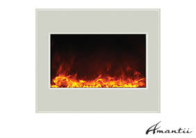 Amantii ZECL-30-3226-WHTGLS Zero Clearance Unit with 32" x 26"