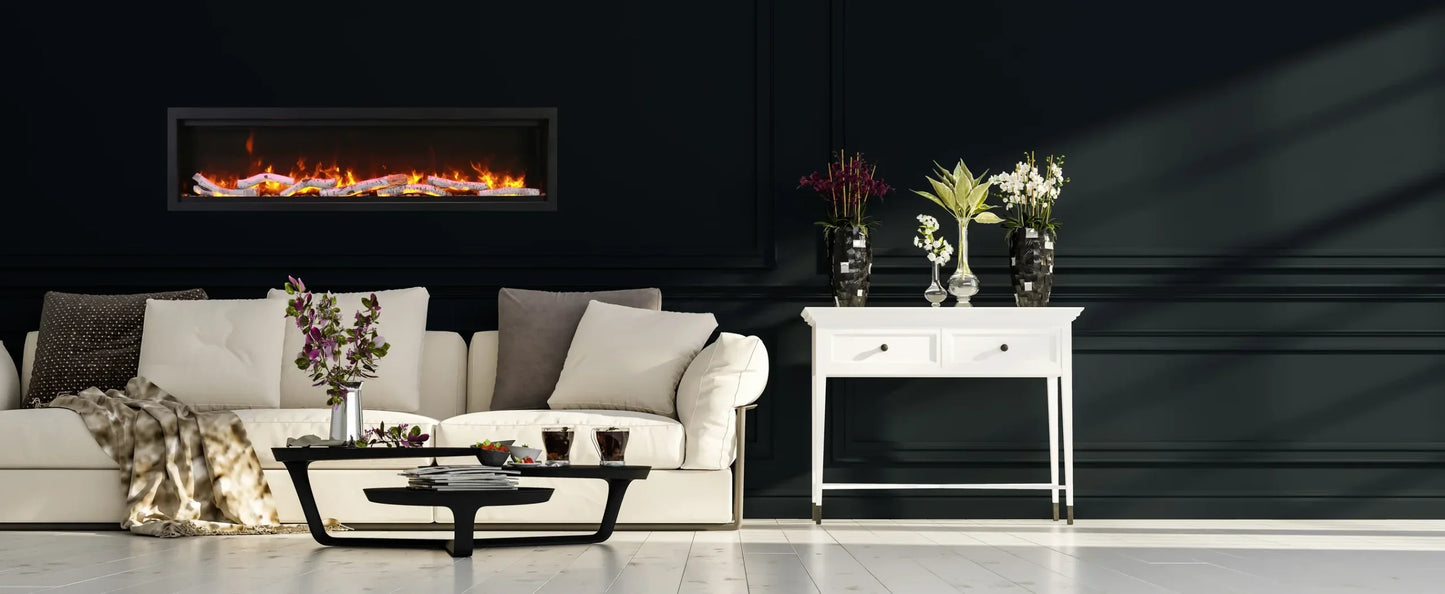 Ambiance Impressionist Series - Linear Smart Electric Fireplace