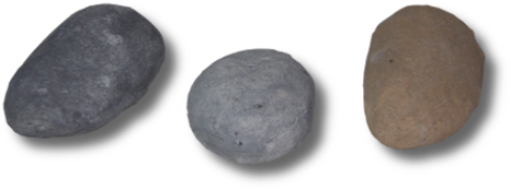 Ceramic Stones - 17 pc set
