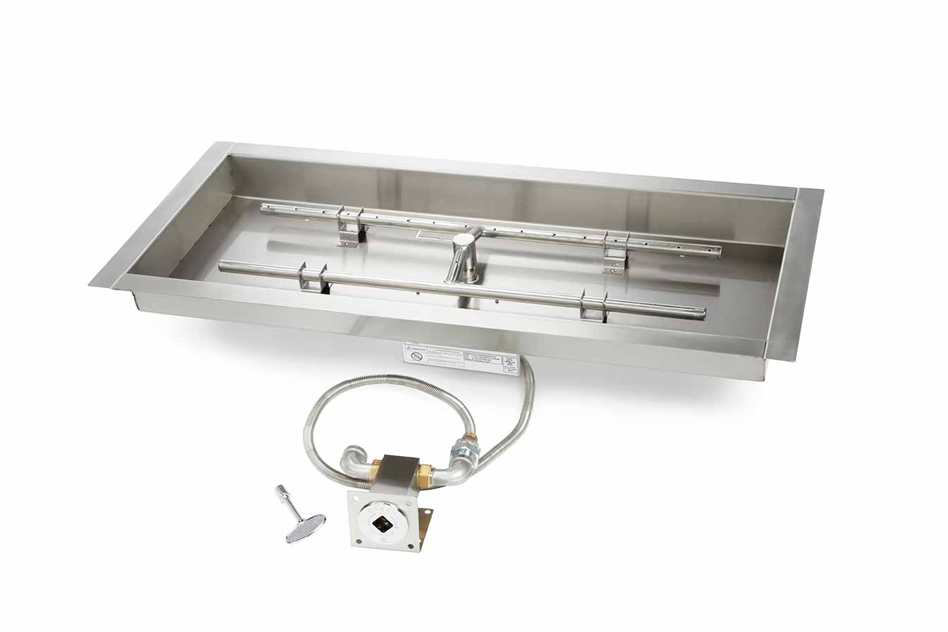 HPC Fire Pit Insert - H-Burner Match Lit Model