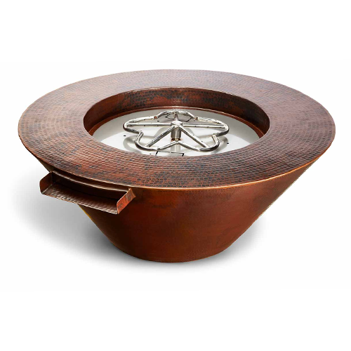 HPC 32" Mesa Copper Fire Bowl – Electronic Ignition or Match Lit