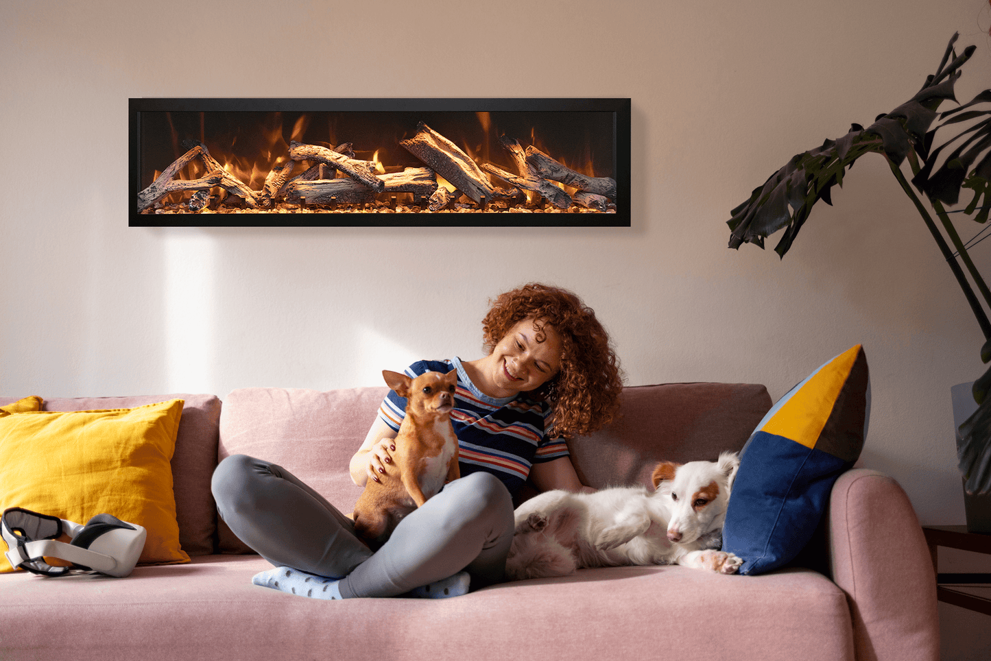 Amantii BI-DEEP Smart Electric Fireplace
