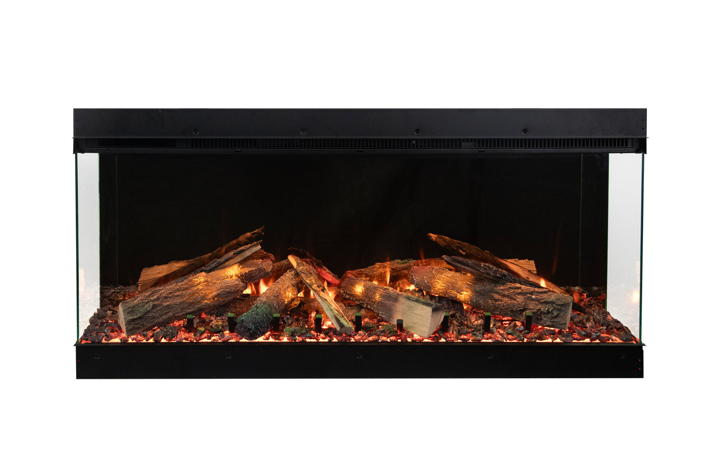 LumaForest 3 sided electric fireplace