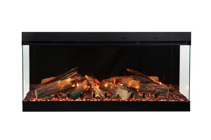 LumaForest 3 sided electric fireplace