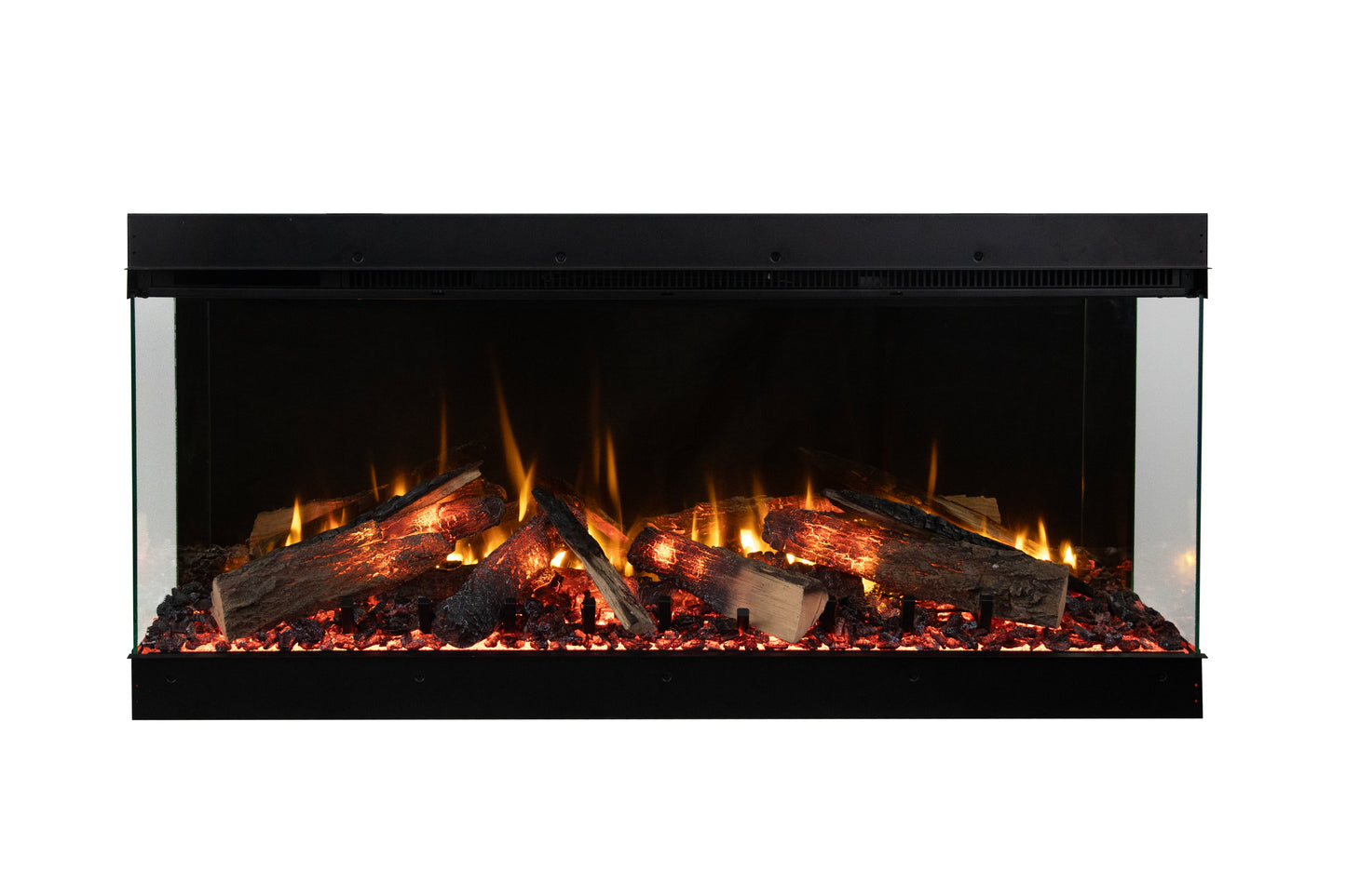 LumaForest 3 sided electric fireplace