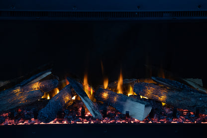 LumaForest 3 sided electric fireplace