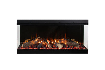 LumaForest 3 sided electric fireplace