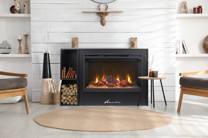 RusticStone Amantii Electric Fireplace
