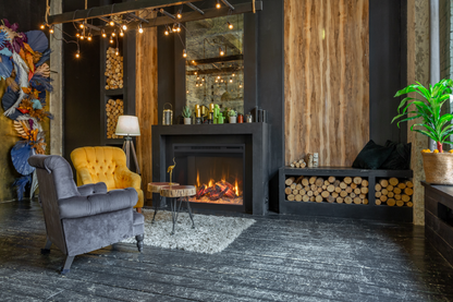 RusticStone Amantii Electric Fireplace