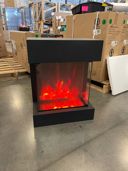 Amantii CUBE-2025WM-OOB-5 /722018110776-3 Freestand Electric Fireplace Open Box