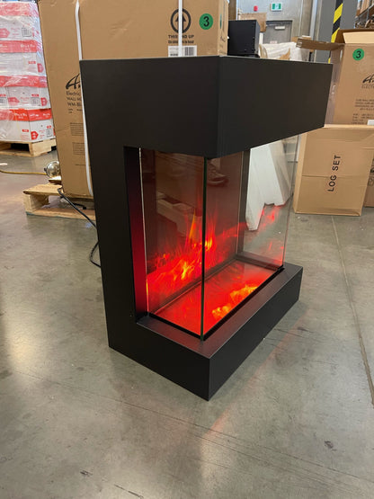 Amantii CUBE-2025WM-OOB-5 /722018110776-3 Freestand Electric Fireplace Open Box
