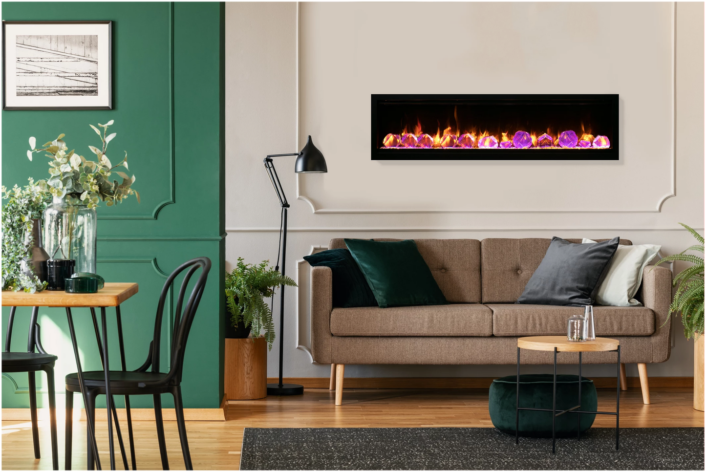 Amantii Symmetry Lumina Electric Fireplace